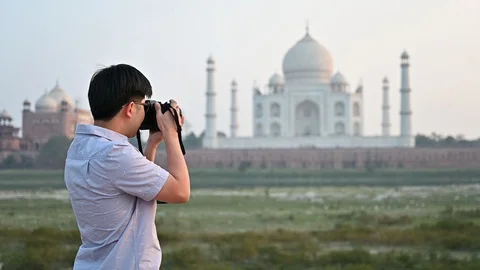 Explore India Video stock 129845819