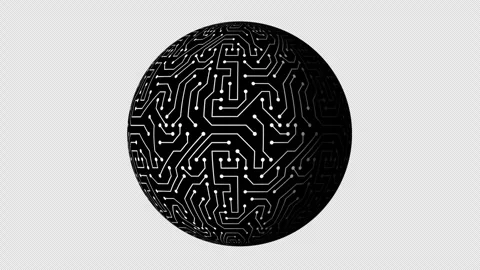 Explore the interconnected world through digital networks Vidéo 334101655