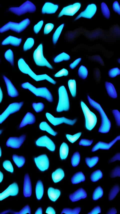 Explore intricate patterns of blue and black shapes Stock Footage 312934029