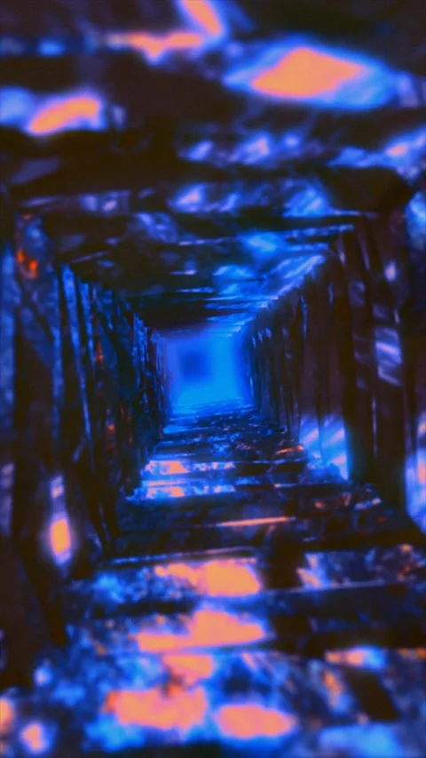 Explore a mesmerizing abstract animation featuring swirling colors Stock Footage 314943175