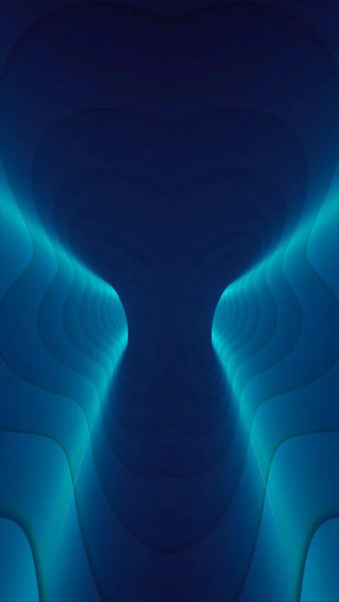 Explore mesmerizing blue abstract patterns that evoke tranquility Stock Footage 311804670