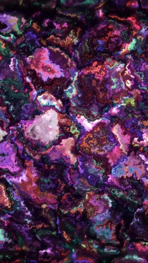 Explore a mesmerizing display of colorful patterns and swirling textures Stock Footage 312799042