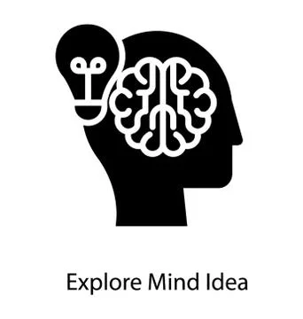 Explore Mind Idea Stock Illustration