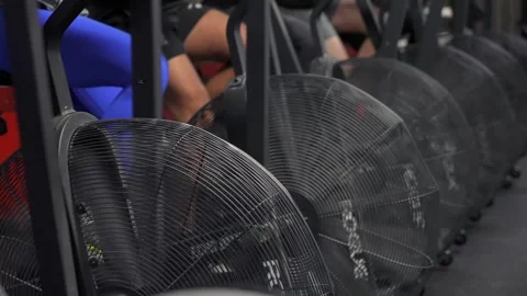 Explore Modern Gym Equipment Designed Specifically for High Intensity Workouts Stock Footage 295008981