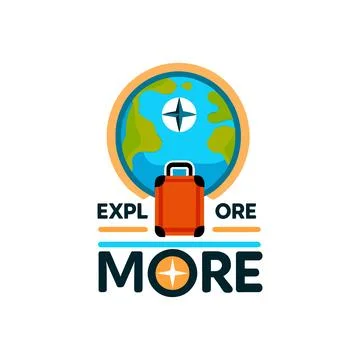 EXPLORE MORE Stock Illustration