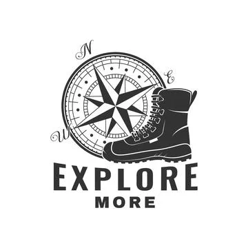 Explore more. Outdoor adventure. Vector illustration. Concept for shirt or .. Stock Illustration