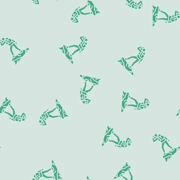 Explore mountain adventure glyph seamless pattern 스톡 일러스트