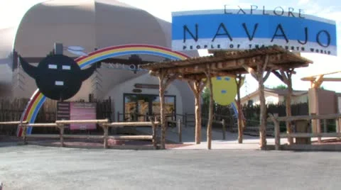 Explore Navajo Interactive Museum Video stock 11340951