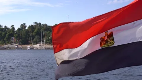 Explore the Nile River in Aswan Egypt with Vibrant Culture and Scenery Stock Footage 317927698