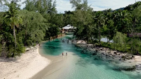 Explore the pristine beauty of Koh Kood Island in Thailand 스톡 동영상 324684028