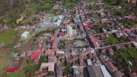 Explore the Remote Charm of Guican Town in Colombia's Mountains 库存影片 333156455