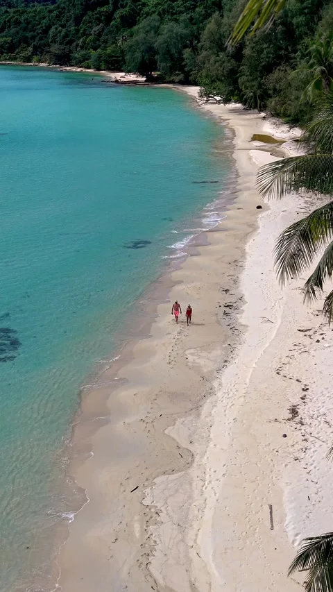 Explore the serene beaches of Koh Kood Island in Thailand with tropical paradise Видео 333096003