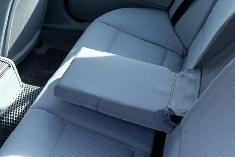 Explore the spacious rear seating of a stylish vehicle, showcasing contempo.. Фото