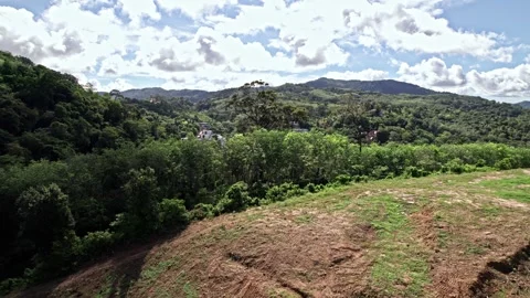Explore stunning aerial views of Thailand's untouched nature and landscapes Stock Footage 310555339