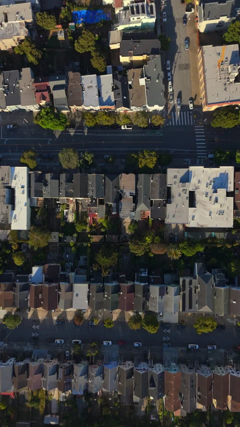Explore Stunning Aerial Views of Various Unique and Diverse San Francisco Stock Footage 310287531