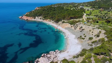 Explore the stunning beaches and clear waters of kas, antalya, turkey on your Stock Footage 337309479