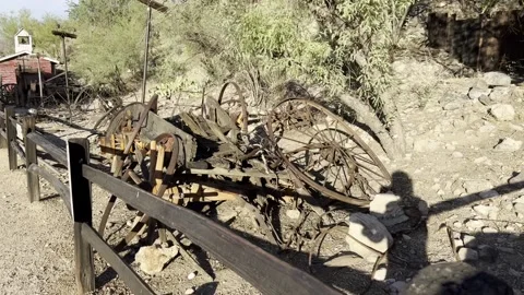 Explore Tortilla Flat Apache Trail Arizona Stock Footage 203805734