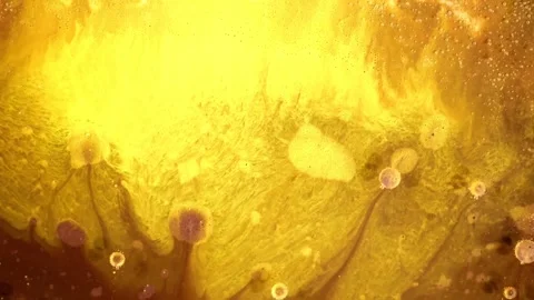 Explore vibrant colors in abstract liquid patterns and textures Video stock 320370002