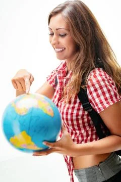 Explore World By Learning Stock Photos