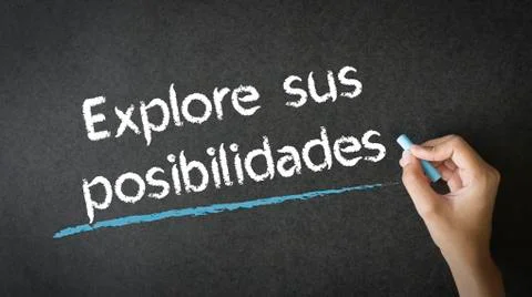 Explore your possibilities Stock Illustration