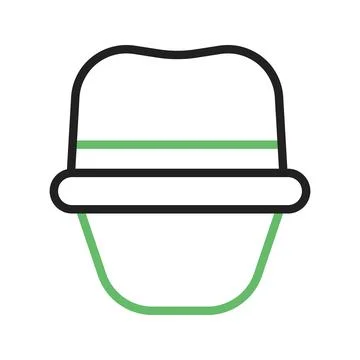 Explorer Hat icon vector image. イラスト素材
