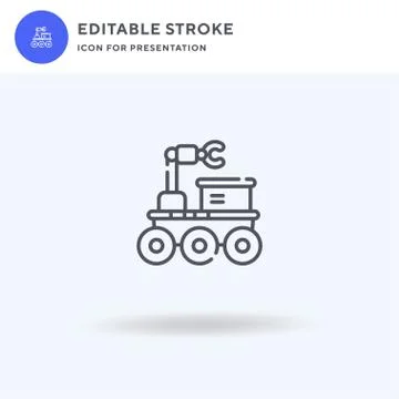 Explorer icon vector, filled flat sign, solid pictogram isolated on white, logo 스톡 일러스트