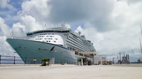 Explorer Of the Seas - Royal Naval Dockyard 2 Stock Footage 26836117