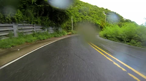 Explorers get rained on in the Virgin Islands Video stock 41535868