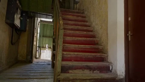 Exploring Abandoned Indoor Spaces Rich in Architectural Details and Unique 스톡 동영상 311893103