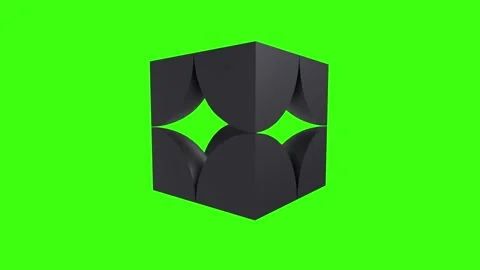 Exploring abstract 3D rendering in vibrant green background design 스톡 동영상 287012303