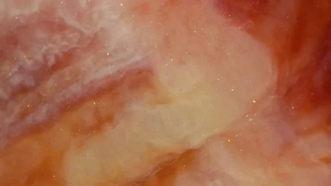 Exploring abstract forms with alcohol ink in a video art project Stock Footage 337835922