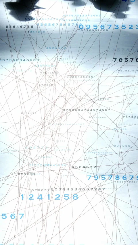 Exploring Abstract Movement and the Art of Data Visualization in a 動画素材 287214955
