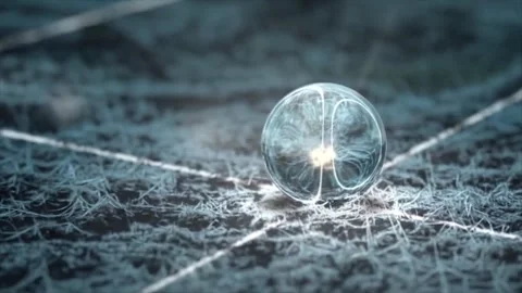 Exploring abstract shapes and forms in a serene environment Video stock 320390546