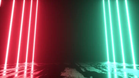 Exploring abstract visual art with vibrant light patterns 스톡 동영상 320417443