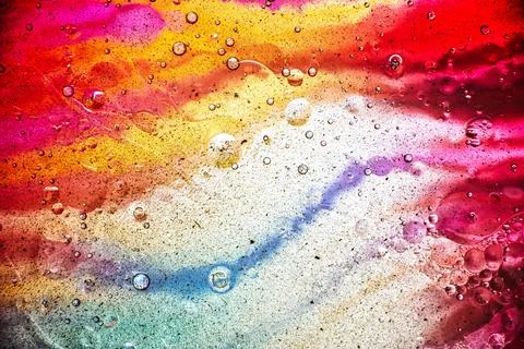 Exploring an abstract world through a microscope reveals mesmerizing patterns 写真素材