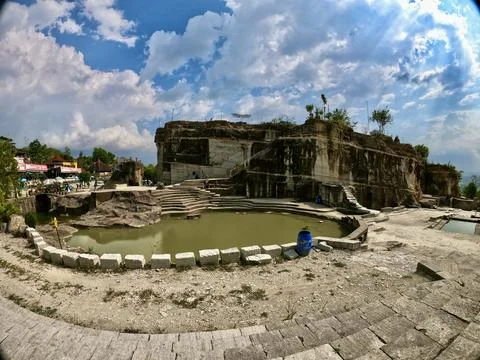 Exploring Ancient History at Ruins  Stock Photos