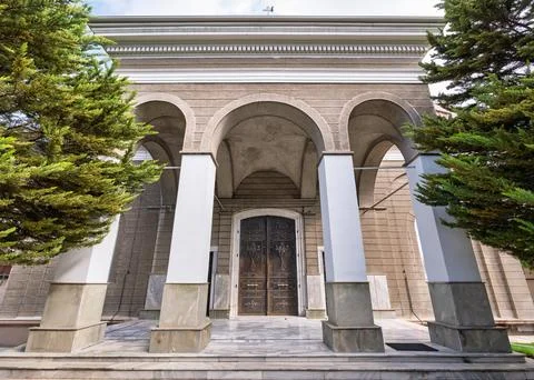 Exploring the architectural beauty of St. Johns Cathedral in Izmir, Turkey, with Stock Photos