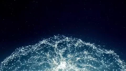 Exploring the beauty of abstract light patterns in the universe Stock Footage 320390535