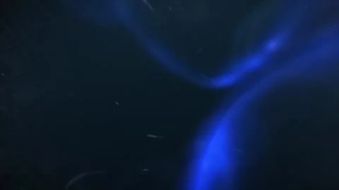 Exploring the beauty of abstract visuals in deep blue tones Stock Footage 320391890