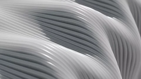 Exploring the beauty of abstract wave patterns in motion Stock Footage 320363955