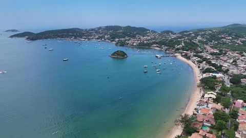 Exploring the Beauty of Búzios. Brazil Stock Footage 341257685