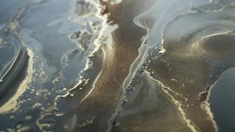 Exploring the beauty of fluid art using alcohol ink techniques for creative Stock Photos