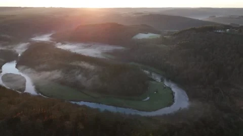 Exploring the breathtaking beauty of Le Tombeau du Geant at Botassart Stock Footage 296439695