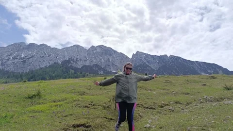 Exploring the breathtaking landscapes of Steinberg Stock Footage 310310588