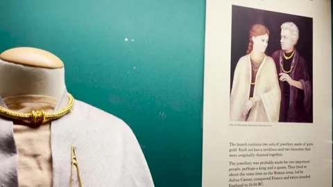 Exploring the British Museum - Timeless Architecture on December 17, 2023 Video stock 289427442