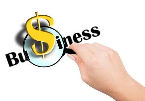 Exploring business Stock Illustration