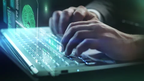 Exploring the capabilities of the human brain and learning. Stock Footage 230214387