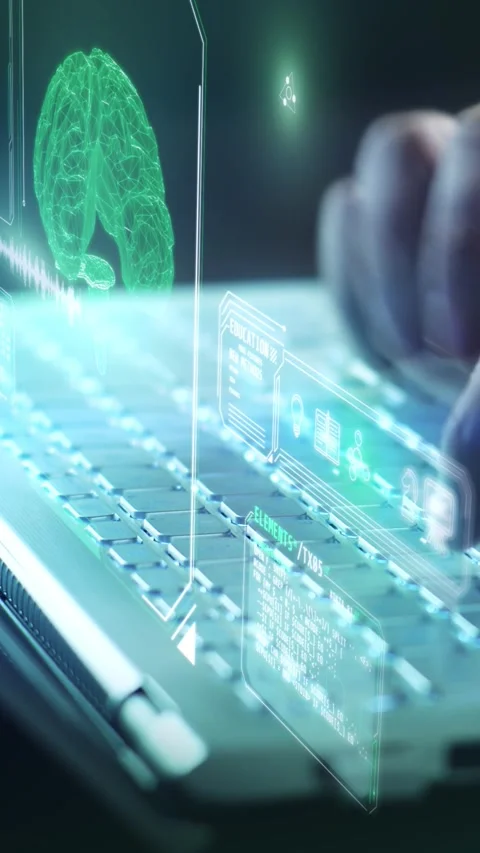 Exploring the capabilities of the human brain and learning. Stock Footage 247535379