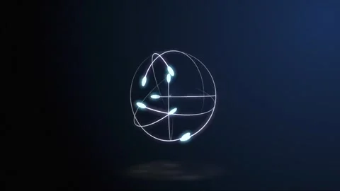 Exploring captivating abstract shapes in motion and light Stock Footage 320395342