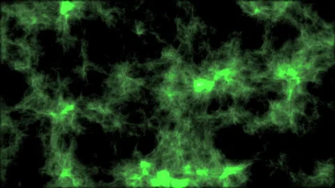 Exploring the Captivating Visuals of Abstract Green Fractals in Motion Stock Footage 297656069